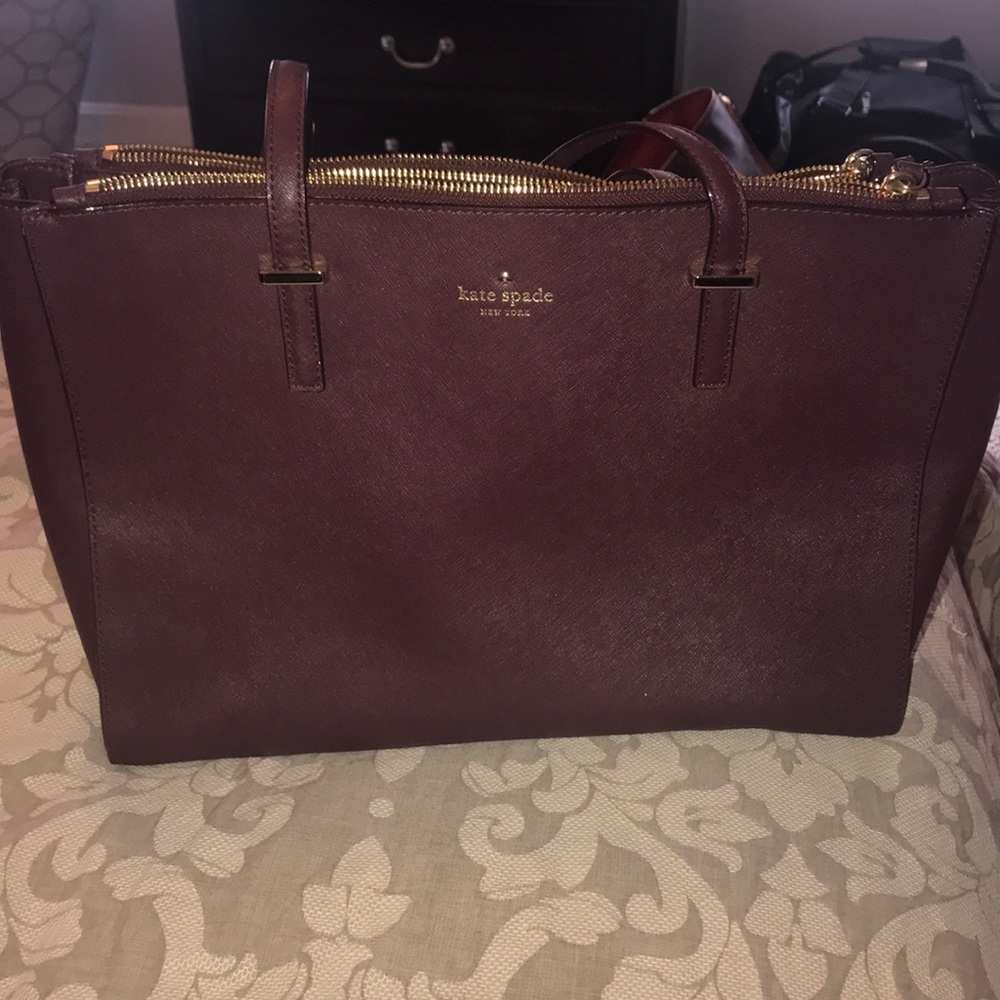 Kate spade grape color bag!